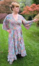 Long Wrap Dress S M L XL XXL 8
