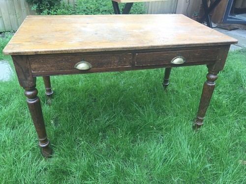 Fabulous old school table - old,