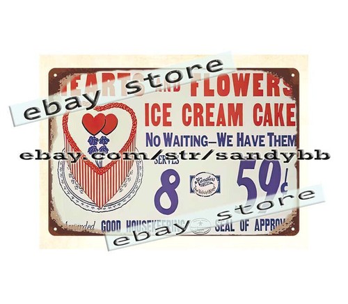 Hendlers ice cream hearts and - ice,