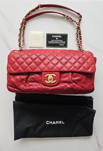 Chanel classic red flap - , bag