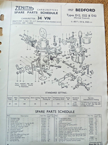 Bedford van zenith - ca,