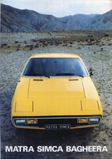 Matra simca bagheera - matra, french
