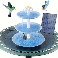 Solar Bird Bath Fountain 3