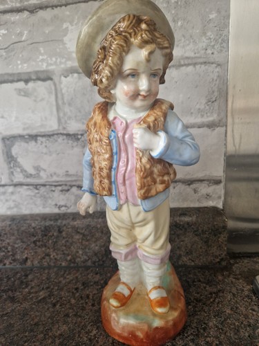 Vintage german bisque figure - vintage,