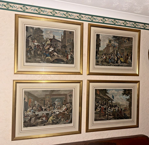 Set coloured prints - set,