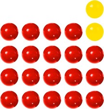 Plastic Game Balls - 21 Pcs