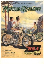 1954 Motor Cycling Magazine