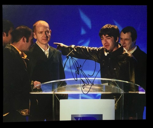 Signed oasis alan mcgee - signed, photo