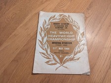 1966 Boxing Programme -
