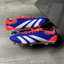 Adidas Predator Elite Low SG Football Boots ‘Blue / White’ - Size UK 11 / EU 46