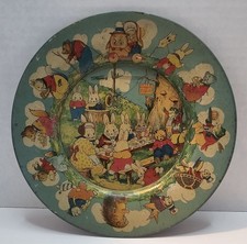 Peter Rabbit Tin Litho Plate