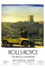 🚗 Vintage Rolls-Royce Ad