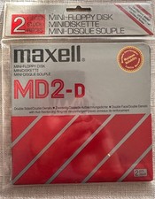 Mini Floppy Disk Maxell 2 Pcs