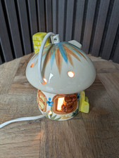 Vintage BHS Ceramic Nursery Nightlight Toadstool Mushroom Derek Fowler Style