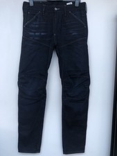 G Star Raw 5620 3D Low Tapered Mens Dark Blue Jeans W32 L34 STUNNING QUALITY VGC