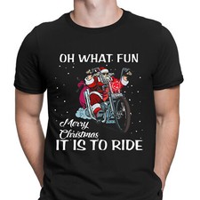 Lets Go Santa Christmas Biker