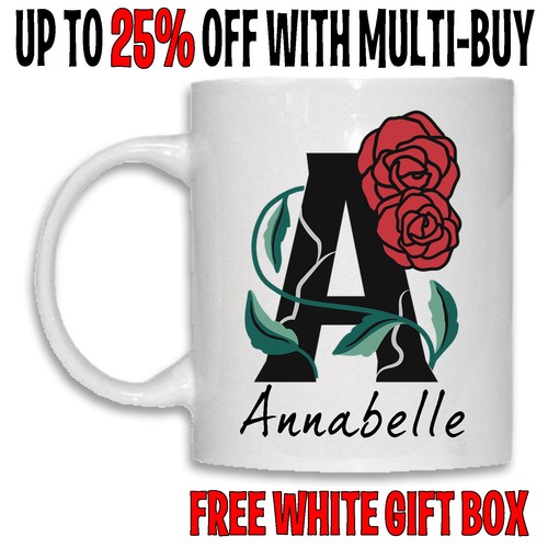 Personalised mug photo name - mug,