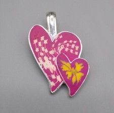 Viva Beads Floral Double Heart