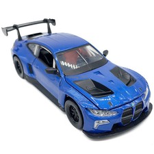 1:32 Scale BMW M4 GT3 Model Car Metal Diecast Toy Cars Boys Toys Kids Gifts Blue