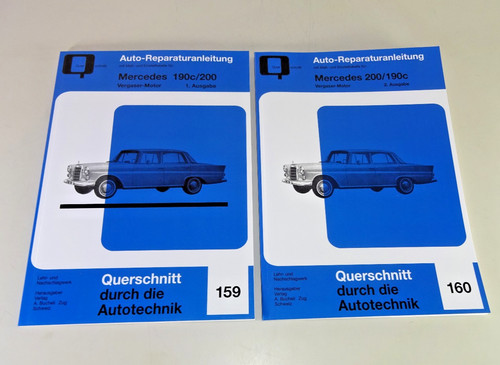 Repair manual mercedes 190c - repair, /