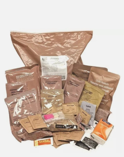 British army 24h - ration, packs