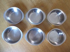 6 Vintage OLD HALL Small Lugged Bowls