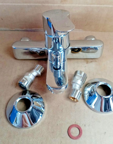 Shower mixer valve single - valve,