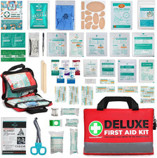380 Pieces Deluxe First Aid
