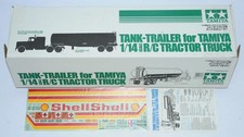 Tamiya 56303 Shell 1/14 Scale Tank Trailer for Tractor Truck - Sealed Contents