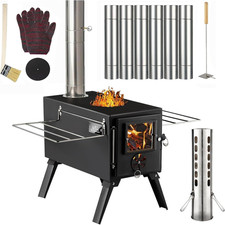 Hot tent stove wood - tent,