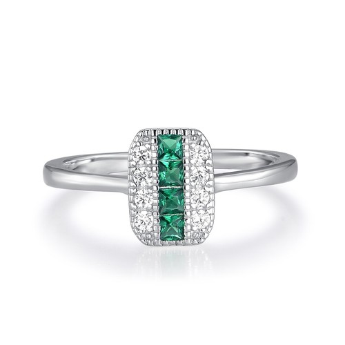 Ladies art deco style fine - art, 925