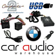 Connects2 BMW 3 Series E46 1996-02 Round Pin USB SD AUX In Car Interface Adaptor