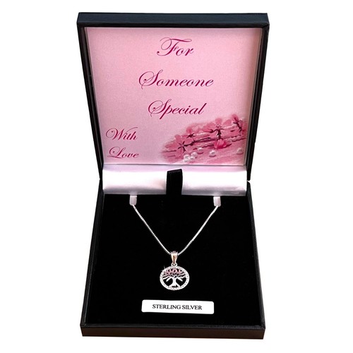 Tree life necklace 925 - tree, of