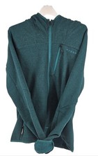 Fohn Mens Polartec Thermal Pro Fleece 2.0 in Forest Biome Green, size M