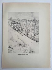 Old Antique Pencil Drawing