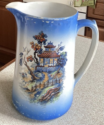 Antique newhall pottery jug - antique,