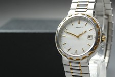 Vintage 1991 N MINT Seiko Lassale 5E32-6A20 Day HAQ Quartz Mens Watch From JAPAN