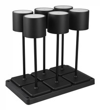 Pack Of 6 x Table Light Black