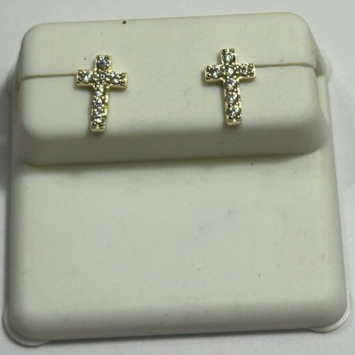 Stud cross earrings jewelry - stud,