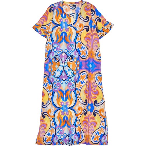 Nrby multicoloured silk dress - silk,