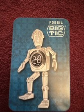 Fossil Big Tic L2650 Robot Watch New Sealed in Tin Vintage 2000s Rare Make Offer