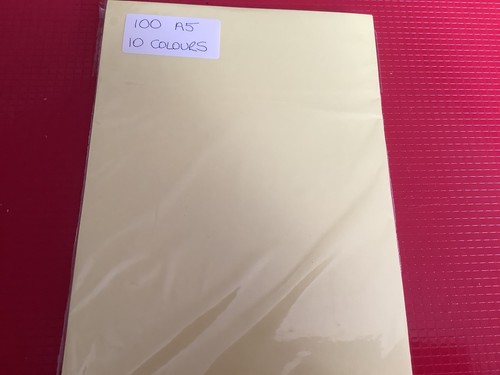 100 sheets gsm coloured - 100,