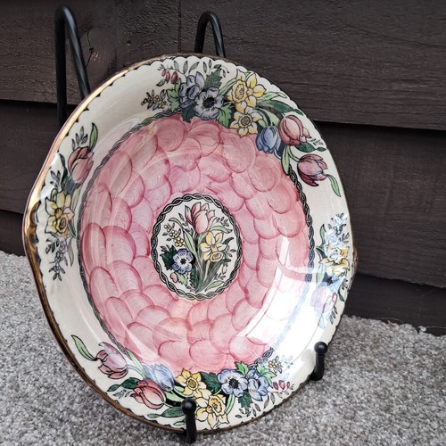 Vintage maling pottery pink - vintage,