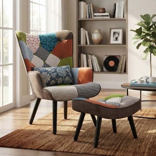 Ergonomic patchwork lounge - ergonomic,