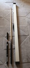 WOODS 1 PIECE SNOOKER CUE/MINI BUTT/EXTENSION/CASE-USED ONCE
