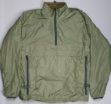 Snugpak Extreme Smock Anorak 1/4 Zip Fleece Line Green Coat Jacket Large