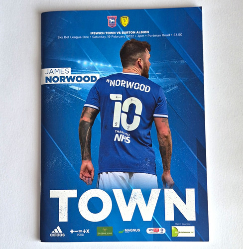 Ipswich town burton - town, albion