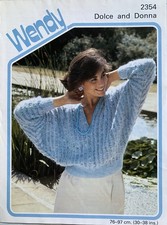 Wendy Dolce and Donna Knitting