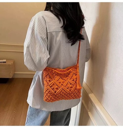 Women straw crossbody bag - women,
