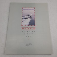 Vintage 1991 Maxum Marine